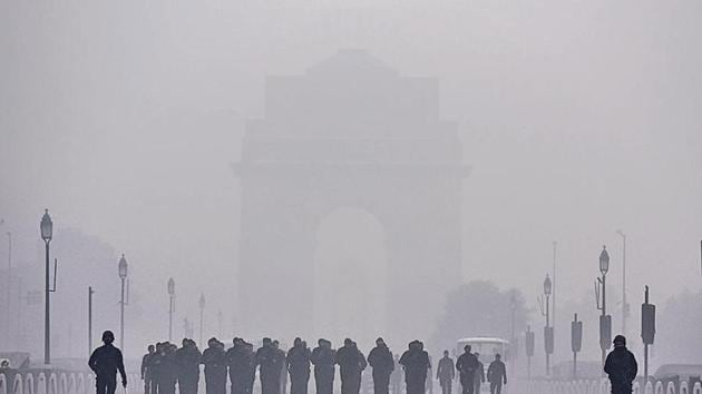 National Security Guard during Republic Day parade rehearsals on Wednesday.