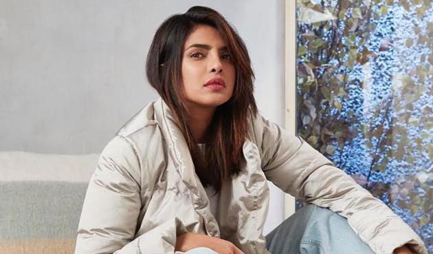 Priyanka Chopra is shooting for Text For You in London.