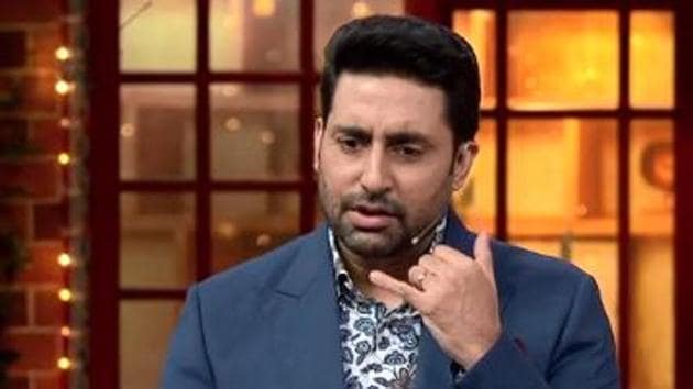 Abhishek Bachchan on The Kapil Sharma Show.