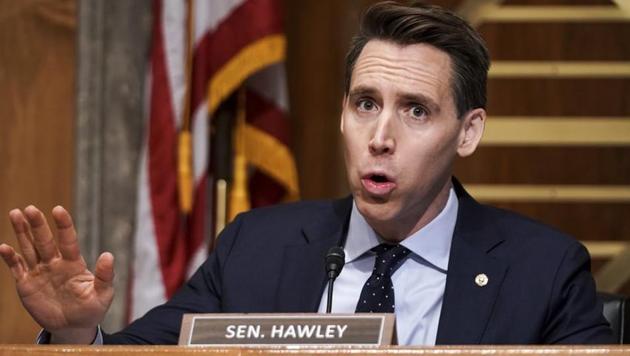 Hawley has often been cited as possible future presidential candidate.(Associated Press)
