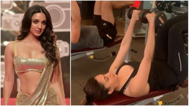 kiaraadvani at her gym