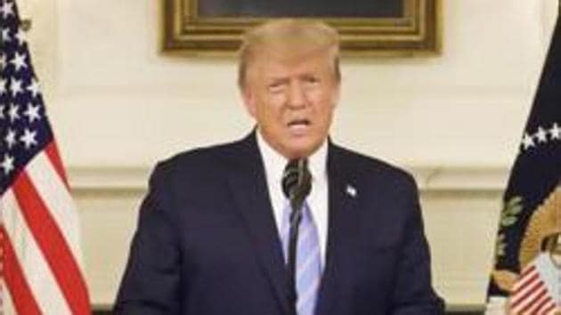 Trump’s YouTube channel has 2.68 million subscribers. Following the violence that erupted at the US Capitol after his supporters stormed the building, YouTube has removed most of his videos from the rally he addressed earlier in the day. (REUTERS) Trump’s YouTube channel has 2.68 million subscribers. Following the violence that erupted at the US Capitol after his supporters stormed the building, YouTube has removed most of his videos from the rally he addressed earlier in the day. (REUTERS)