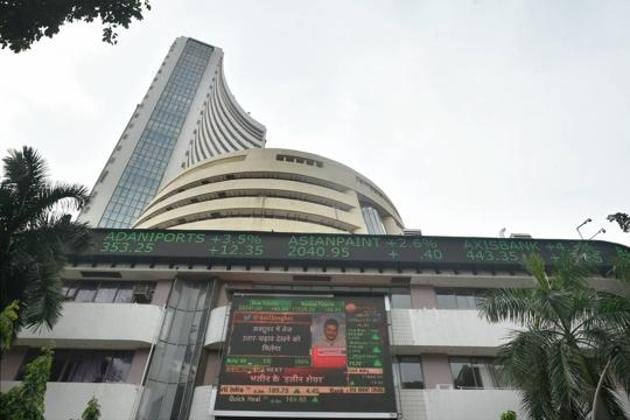 Sensex closes at 48,788 points and Nifty ends above 14,340 points. In picture - BSE.(PTI) Sensex closes at 48,788 points and Nifty ends above 14,340 points. In picture - BSE.(PTI)