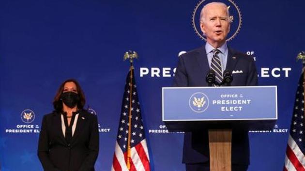 US President-elect Joe Biden.(REUTERS) US President-elect Joe Biden.(REUTERS)