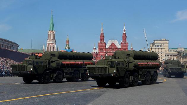 US could impose secondary sanctions under the Countering America’s Adversaries Through Sanctions Act (CAATSA). The Russian side has said the deal for five S-400 systems is progressing according to schedule despite the threat of possible sanctions.(REUTERS)