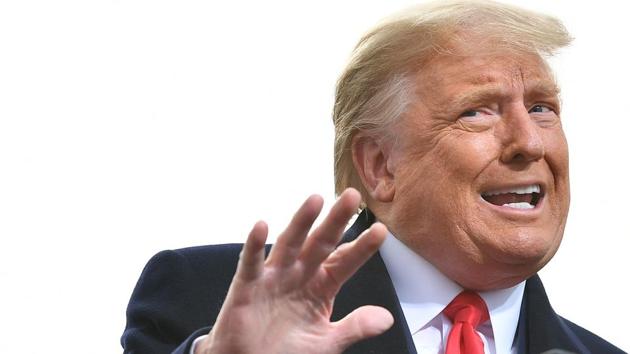 White House press secretary Kayleigh McEnany said Donald Trump condemns violence by supporters who stormed the US Capitol ‘in the strongest possible terms’.(AFP) White House press secretary Kayleigh McEnany said Donald Trump condemns violence by supporters who stormed the US Capitol ‘in the strongest possible terms’.(AFP)