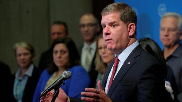 FILE PHOTO: Boston Mayor Marty Walsh (REUTERS) FILE PHOTO: Boston Mayor Marty Walsh (REUTERS)