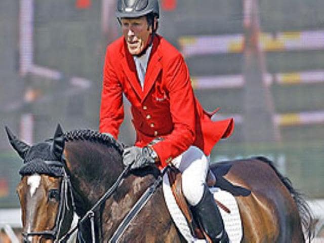 Athina Onassis International Horse Show in Sao Paulo.
