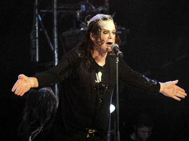 File photo of British singer Ozzy Osbourne performing at the annual heavy metal music open-air festival in the northern German village of Wacken, near Hamburg.