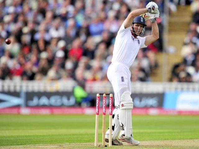Andrew-Strauss-bats-during-the-first-day-of-the-third-Test-against-India-at-the-Edgbaston-cricket-ground-in-Birmingham-central-England