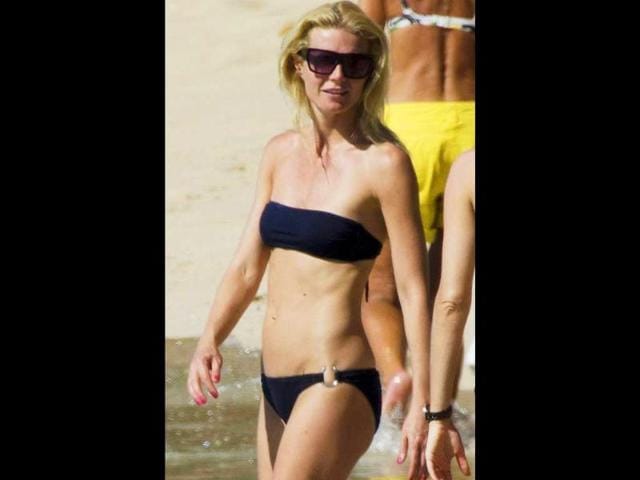 Gwyneth PaltrowThe 38-year-old mum-of-two works out five days a week, 45 minutes of cardio and 45 minutes of muscular strength. She also watches what she eats and rarely lets loose on snacks or wine.