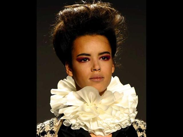High hair: And you thought they went out of fashion? Be sure to carry your powder keg!