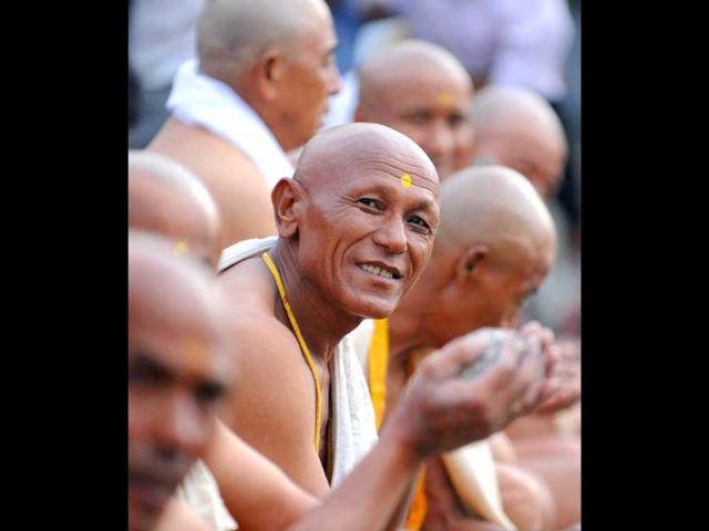 Nepalese Hindu devotee