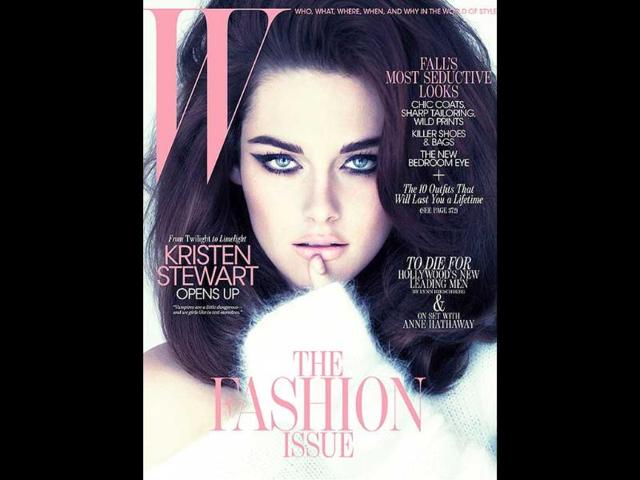 W Magazine: Kristen StewartWith the strong eyebrows and expressive eyeliner, Stewart does a Liz Taylor.