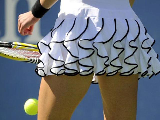Galina Voskoboeva of Kazakhstan is seen during her match against Francesca Schiavone of Italy during the Women's US Open 2011 match at the USTA Billie Jean King National Tennis Center in New York.
