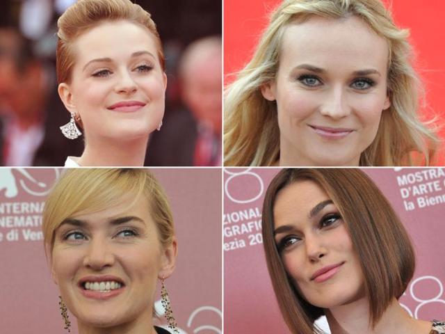 As leading ladies grace the illustrious red carpet, we get a closer look at how the divas managed to look gorgeous without going over-the-top. Here's an up, close and personal look at the actresses! Follow us @htShowbiz for more.