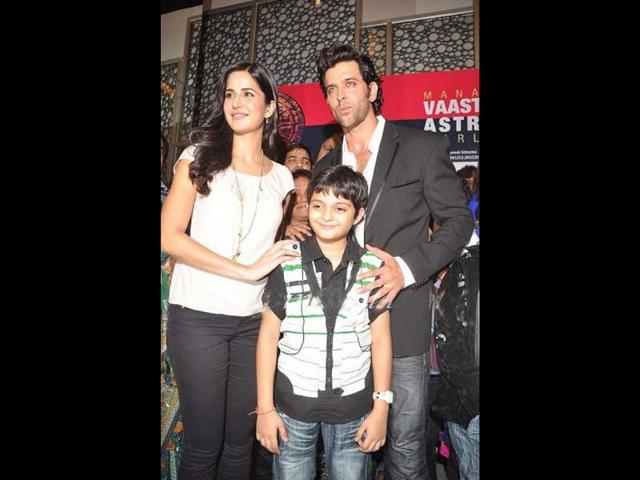 Hrithik Roshan and Katrina Kaif would be doing a cameo appearance in Rajeev Ruia's upcoming animation movie Main Krishna Hoon. Check out pics from the music launch.