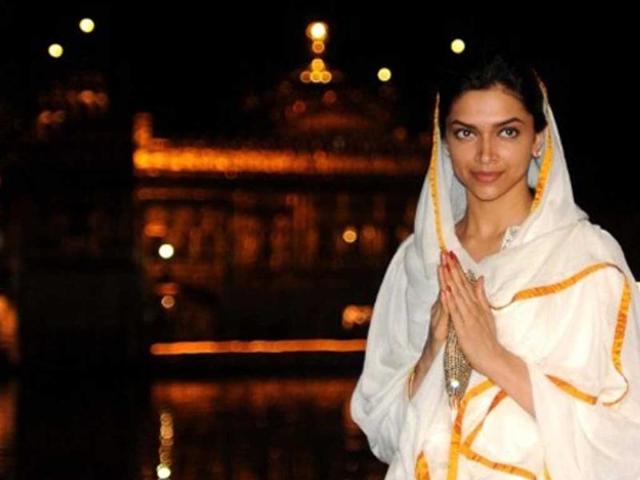 Actor Deepika Padukone gets pious as she visits the Golden Temple in Amritsar to offer her prayers. Here's a look at the actress' second sacred journey in the week.