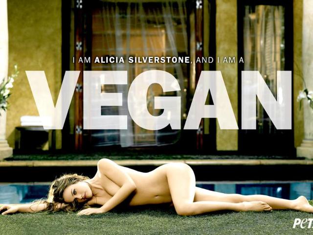 Alicia Silverstone looks good enough to eat. Does it matter that we're not vegan and she is?