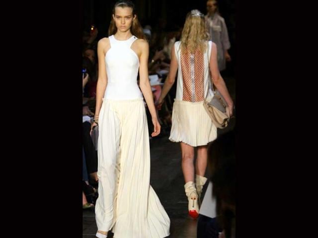 Victoria has got pleats back into fashion!