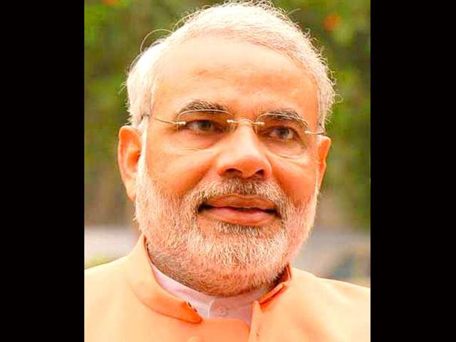 Narendra Modi, the chief minister of Gujarat. HT Photo