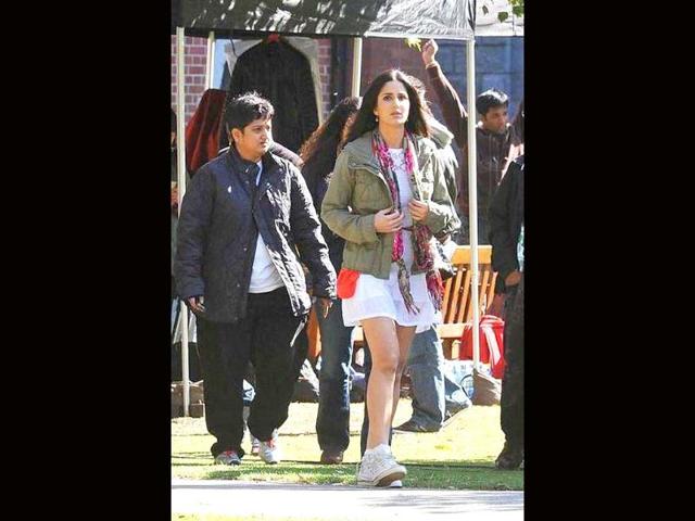 Katrina plays the role of a professor's caretaker Zoya.