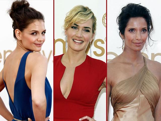 Kate Winslet won her first ever Emmy at the 63rd installment of US television's prestigious annual awards. Here's a look at celebs who sizzled the red carpet.