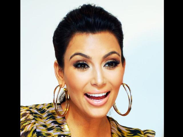Kim Kardashian attends the Belle Noel jewellery collection launch at Bloomingdale's 59th Street Store in New York City.