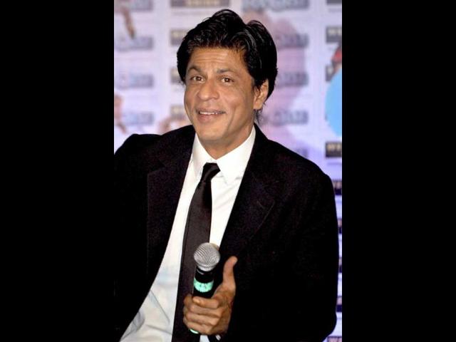 Shah Rukh in a candid moment.