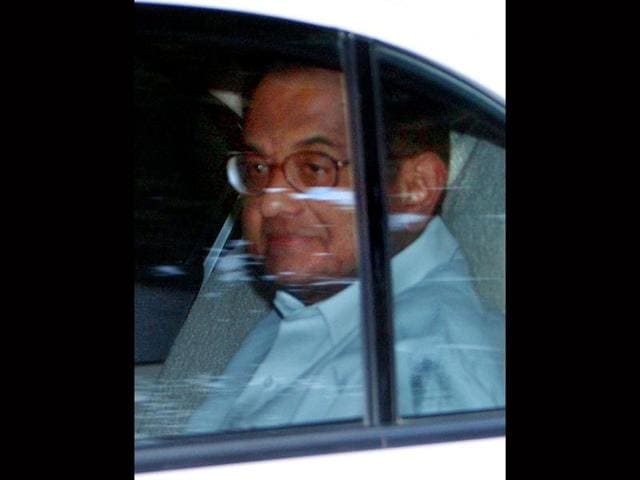 Union-home-minister-P-Chidambaram-leaves-from-10-Janpath-after-a-meeting-with-Congress-President-Sonia-Gandhi-in-New-Delhi-on-Monday Union-home-minister-P-Chidambaram-leaves-from-10-Janpath-after-a-meeting-with-Congress-President-Sonia-Gandhi-in-New-Delhi-on-Monday