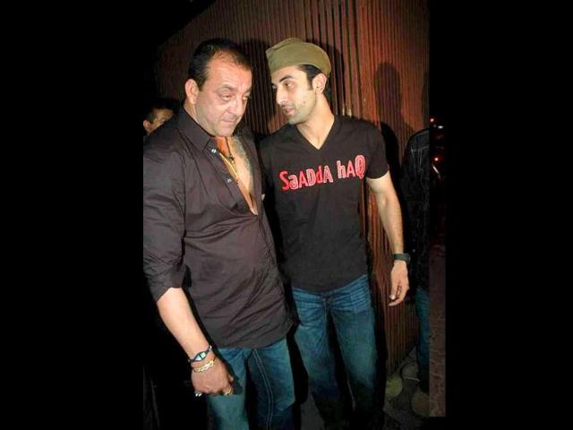 Looks like Ranbir has found a new friend in Bollywood's Munnabhai.