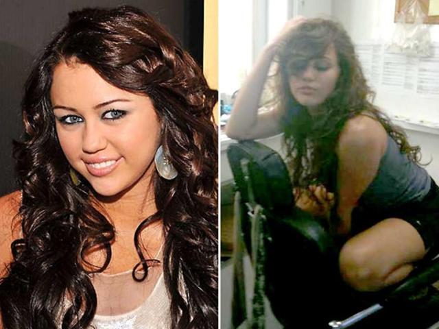 Miley Cyrus offended her fans by posting a picture where she's straddling a chair.