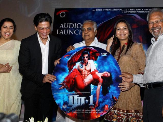 Shah Rukh Khan launches audio CD of Tamil version of RA.One.
