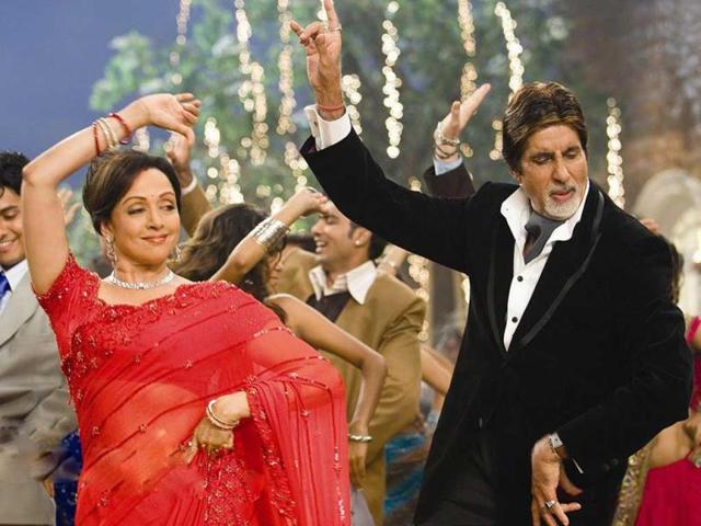 Hema Malini's jodi and Amitabh Bachchan was much-appreciated by audience in Baghbaan.