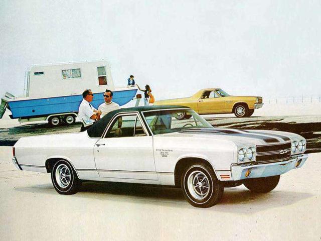 A 1970 Chevrolet El Camino SS. (AP Photo/General Motors)
