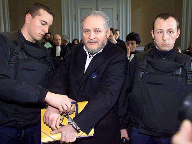 Venezuelan militant cell leader Carlos the Jackal is on trial for 1980s bombings in France. He has been serving a life sentence in France since 1997. (File Photo)