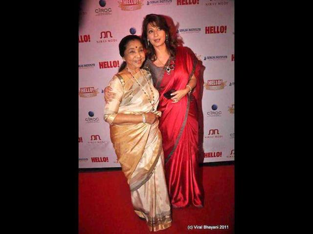 Timeless Icon award went to Asha Bhonsle.