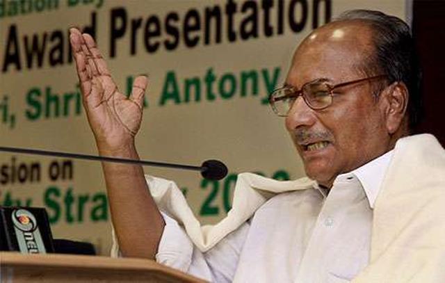 No deadline for removal of AFSPA: Antony