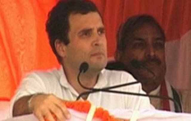 Rahul attacks Maya govt