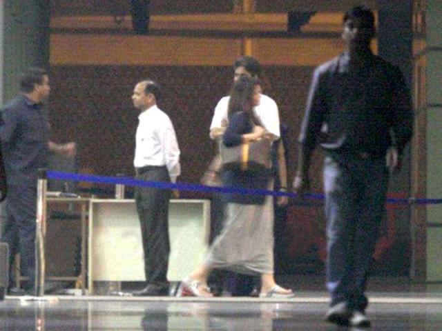 Aishwarya Rai Bachchan checked in to Seven Hills Hospital late Monday night.