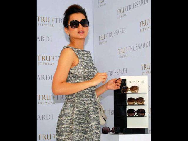 Kangana-Ranaut-was-spotted-at-a-promotional-event-for-Tru-Trussardi-Eyewear-in-Mumbai-AFP