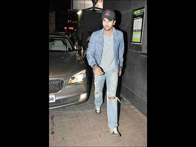 Ranbir Kapoor also attended the Desi Boyz premiere.