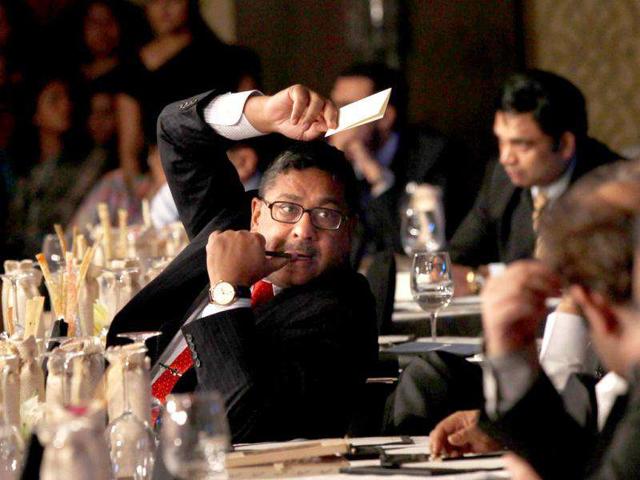 Guests at a session during the HT Leadership Summit 2011 at The Taj Palace Hotel in New Delhi. HT Photo : Ajay Aggarwal
