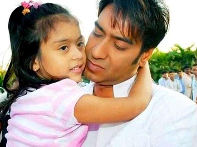 Ajay Devgn with daughter Nysa.
