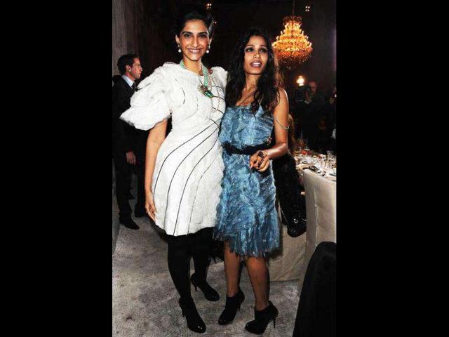 The two ladies seem to have clicked together.