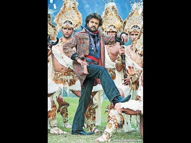 Rajinikanth's Robot (2010) opposite Aishwarya Rai broke box-office records.