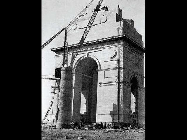 Capital identity: India Gate is the iconic structure that everyone identifies with New Delhi. The India War Memorial (as it was originally called) is dedicated to Indian soldiers who died in WW1. Designed by Edwin Lutyens, the foundation stone of the memorial was laid on February 10, 1921, by the then Duke of Connaught, and inaugurated in 1931 by then Viceroy Lord Irwin. Photos courtesy: New Delhi: Making of A Capital, Roli Books