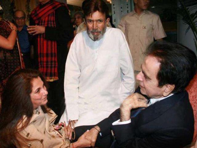 Rajesh Khanna and Dimple Kapadia come together for Dilip Kumar's birthday.