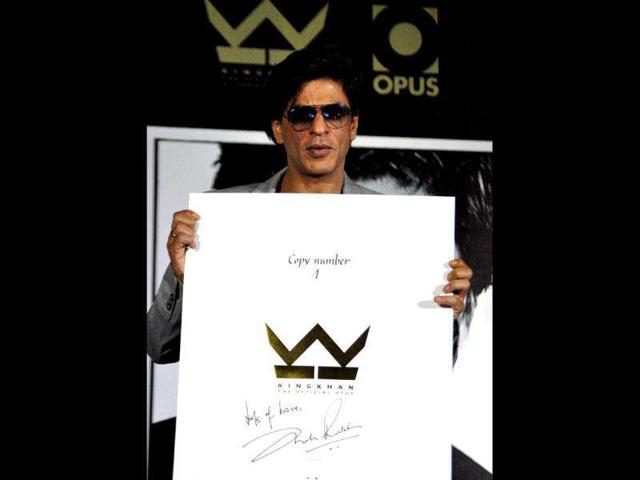The Bollywood superstar is the second Indian to have this luxury work dedicated to him, after Sachin Tendulkar.