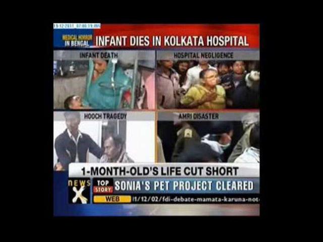Drunk hospital staff kills infant in West Bengal